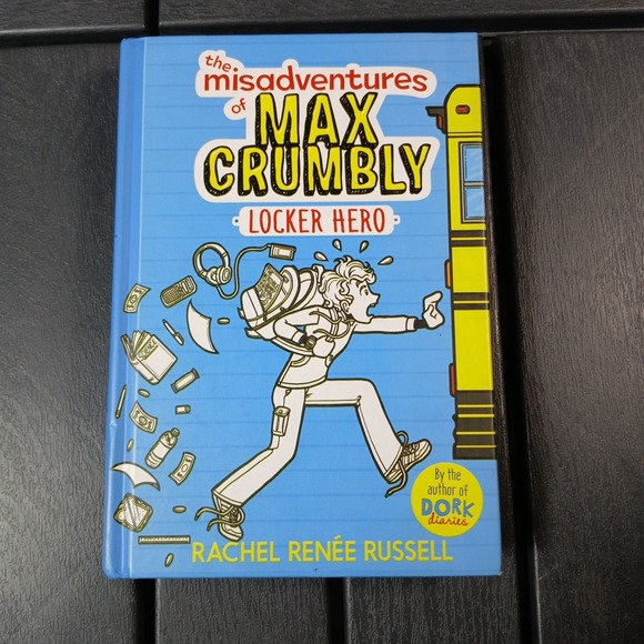 The Unbranded Brand Other - The Misadventures of Max Crumbly 1: Locker Hero‎ - Hardcover - Very Good TA